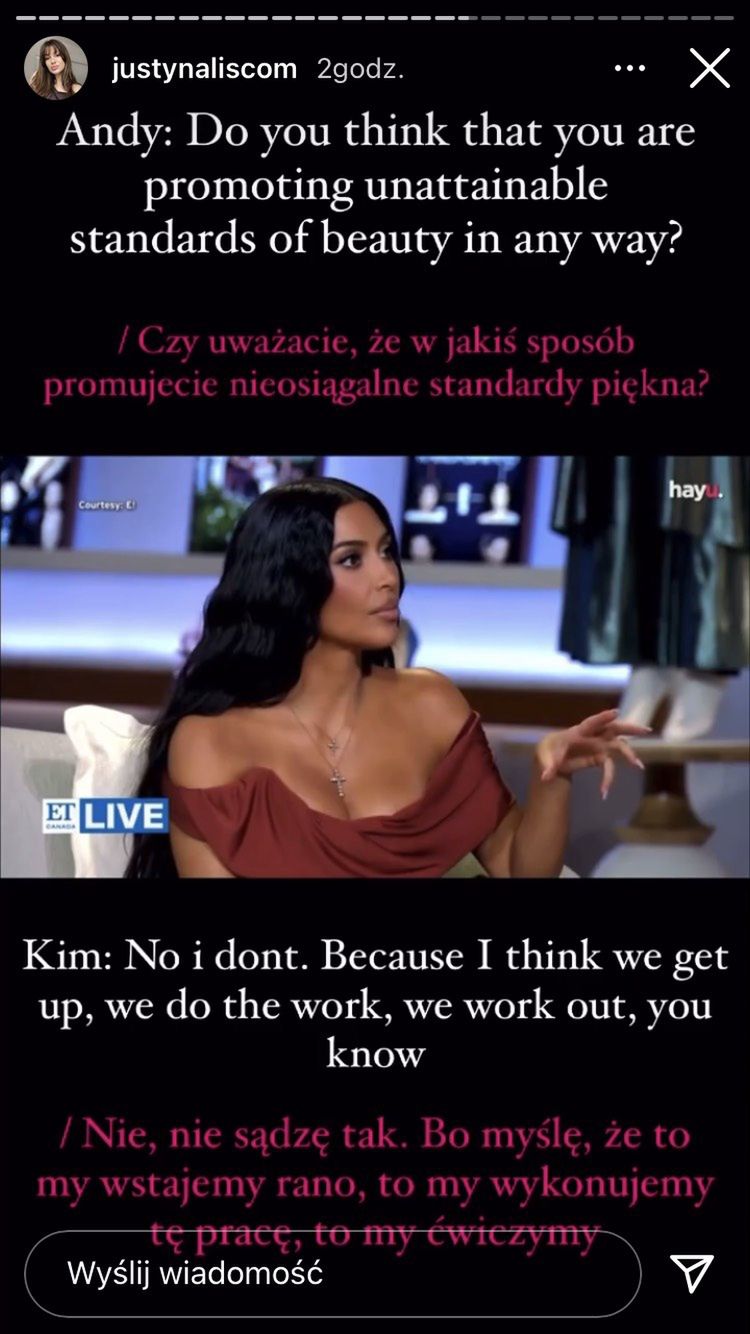 Justyna Lis krytykuje wywiad z Kardashiankami 