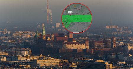 Samolot krążył nad Krakowem. Realizował misję monitoringu