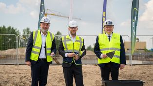 Wmurowano kamień węgielny pod Centrum Energii Włocławek