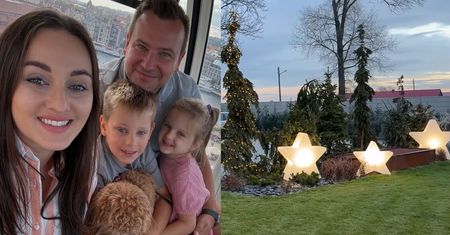Anna i Grzegorz Bardowscy z "Rolnika..." wystroili dom na święta. Kupili choinkę wielką na pół salonu!