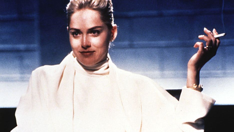 Sharon Stone w "Nagim instynkcie"