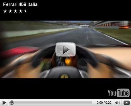 Dźwięk silnika Ferrari 458 Italia - videoteaser