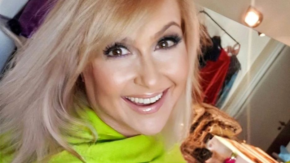 Katarzyna Skrzynecka pokazała się w sukni, która świetnie podkreśliła jej sylwetkę 