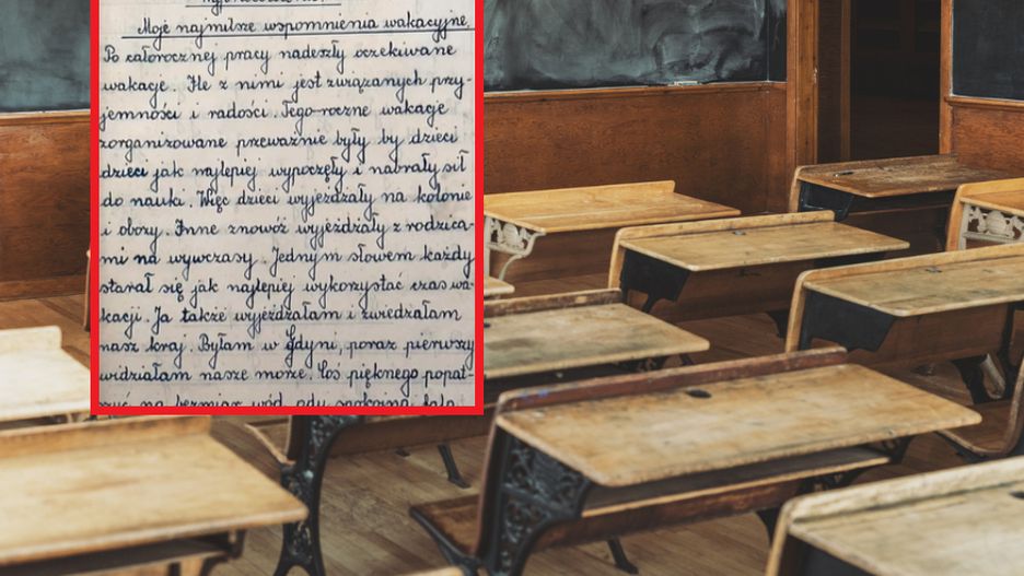 Wypracowanie z lat 50. Internauci są pod wrażeniem