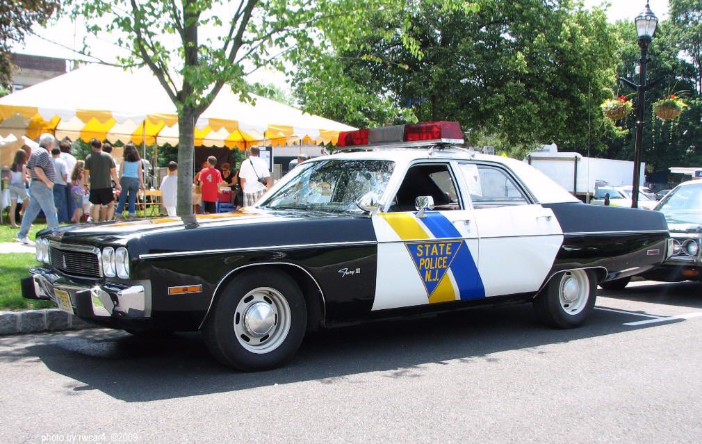 1973 Plymouth Fury III New Jersey State Police