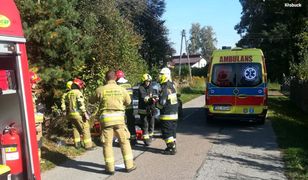 Nie był w stanie opuścić pustostanu, pomoc przyszła w ostatniej chwili