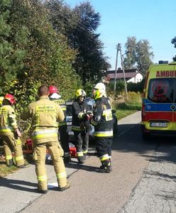 Nie był w stanie opuścić pustostanu, pomoc przyszła w ostatniej chwili