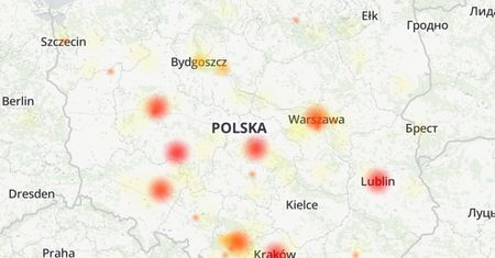 Awaria giganta. Polacy mogą mieć problem podczas pracy (aktualizacja)