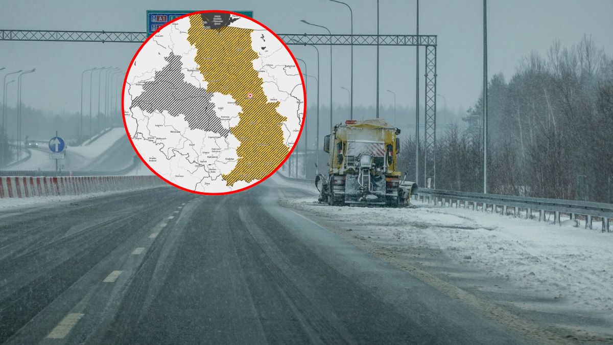 IMGW ostrzega przed marznącymi opadami i gołoledzią