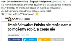 Ministerstwo przeprasza za tweet krytykujący „niemiecki portal der Onet”. „Niewystarczające zabezpieczenie konta”