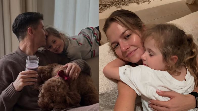 Lewandowscy chwalą się rodzinnymi kadrami