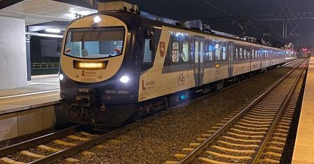 Wypadek na dworcu. Pijany wpadł pod pociąg