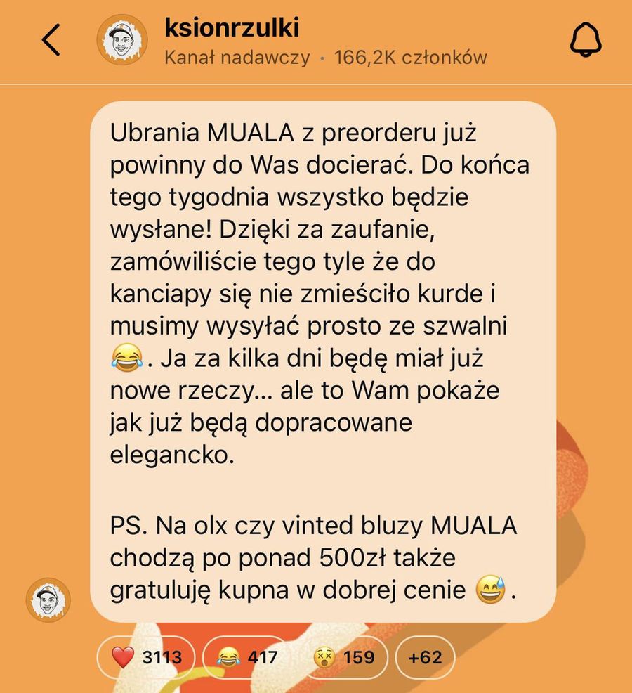 Robią biznes na Książulu. Janusze biznesu sprzedają merch "MUALA"