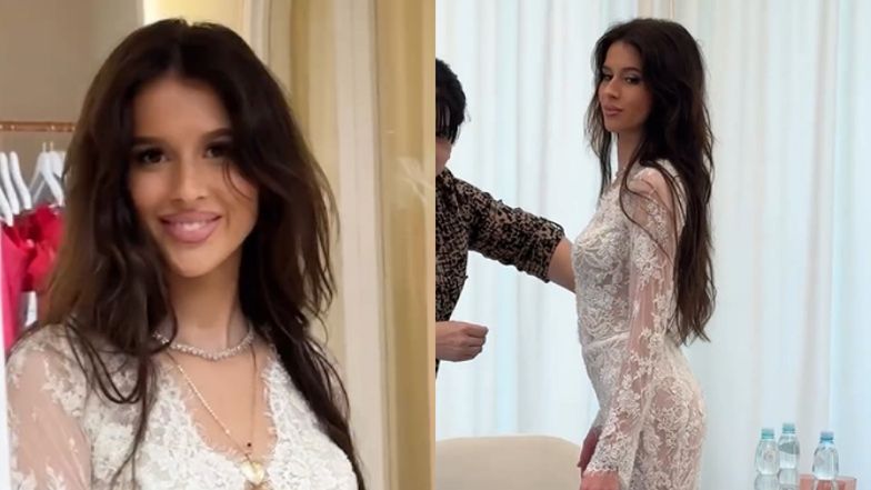 Janachowska pokazała nagranie z przymiarek sukni ślubnej Węgiel