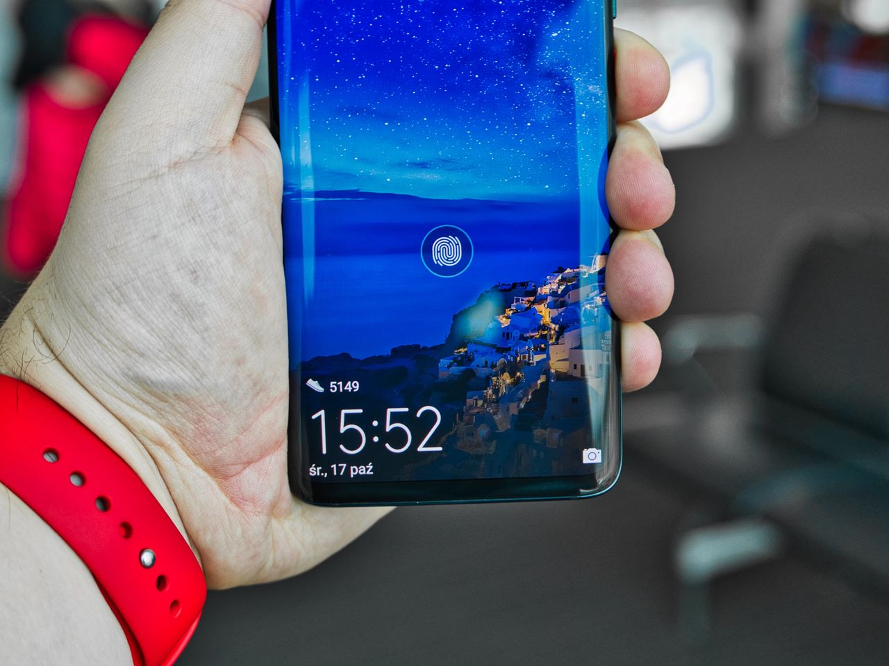 Huawei Mate 20 Pro ma skaner biometryczny zatopiony w wyświetlaczu