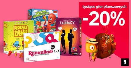 Umil sobie czas planszówkami (w promocyjnych cenach)