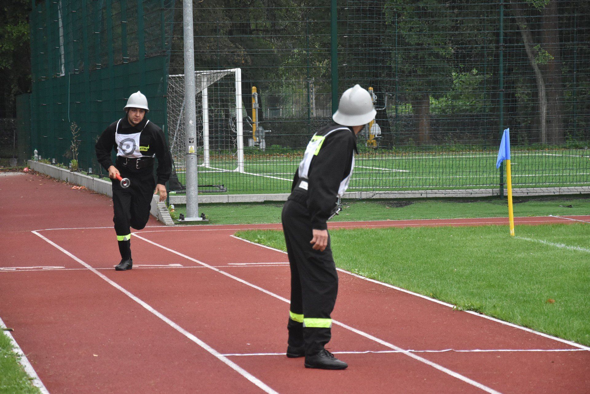 Powiatowe zawody sportowo-pożarnicze w Proszowicach