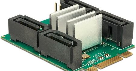 Zamień M.2 na 4 x SATA z Delock 62850