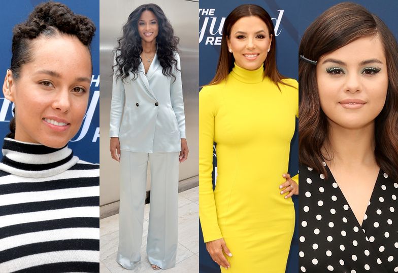 Alicia Keys, Ciara, Eva Longoria i Selena Gomez