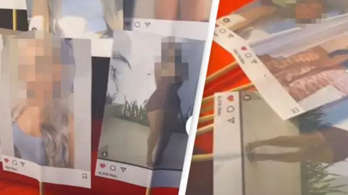 Kobieta zaskoczyła swojego chłopaka