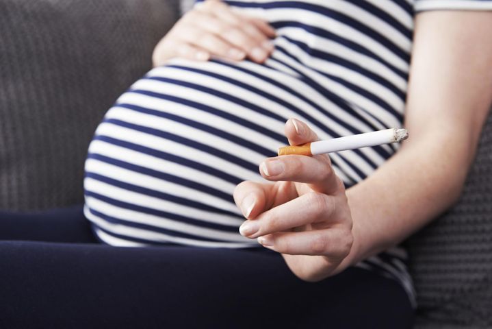 Bierne palenie w ciąży