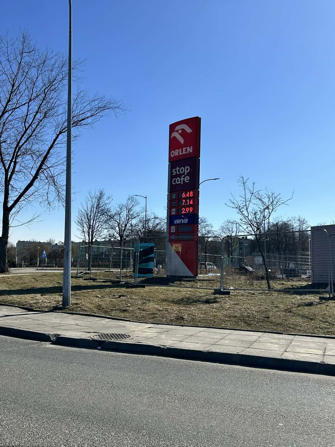 Ceny paliw na stacjach Orlen 
06.03.2026