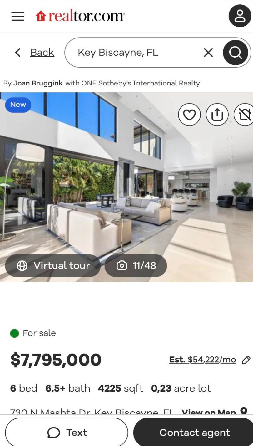 Agata i Piotr Rubikowie obejrzeli dom w Miami. Cena zwala z nóg