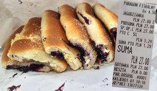 "Po godzinie od otwarcia cukierni jagodzianek już nie było". Dostaliśmy paragon z ceną jagodzianek