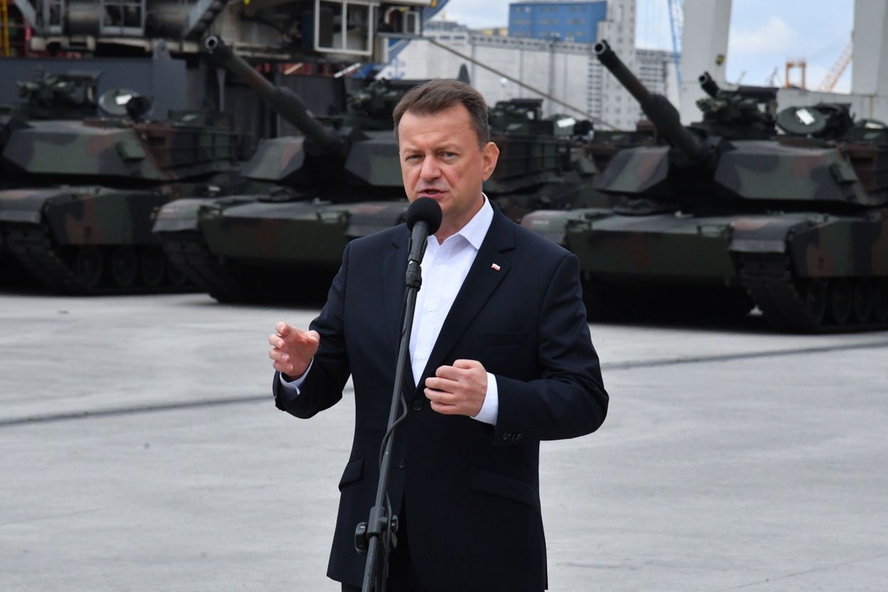 Minister obrony Mariusz Błaszczak