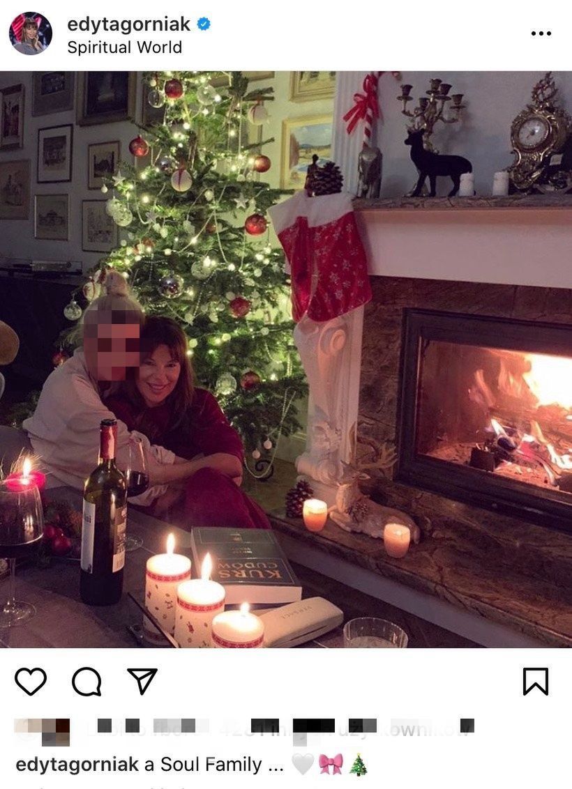 Edyta Górniak pokazuje, jak spędza święta
