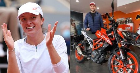 Iga Świątek kupiła trenerowi MOTOCYKL wart... ponad 20 tysięcy (FOTO)