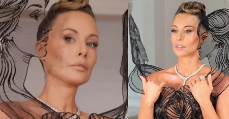 Futurystyczne wydanie Małgorzaty Rozenek. Kusiła w cielistej sukni