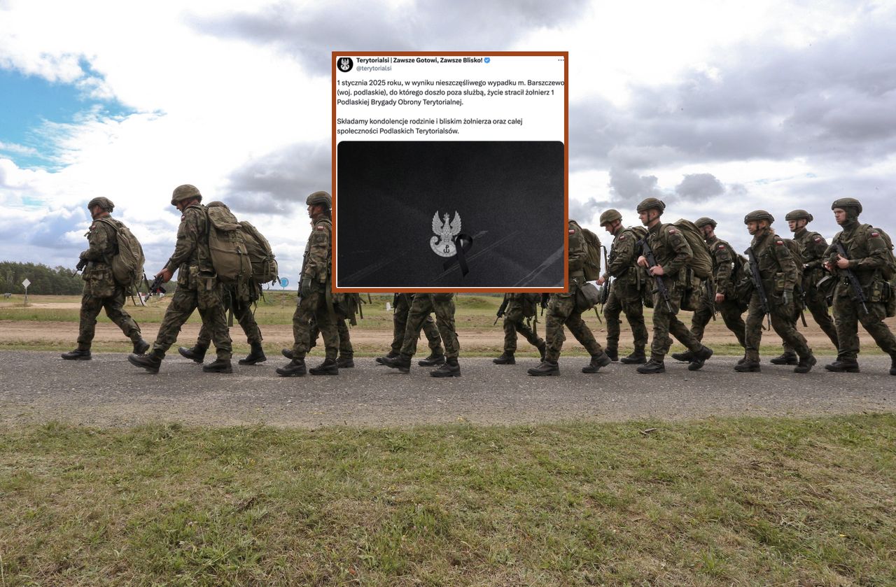 Tragiczny wypadek. Nie żyje żołnierz WOT