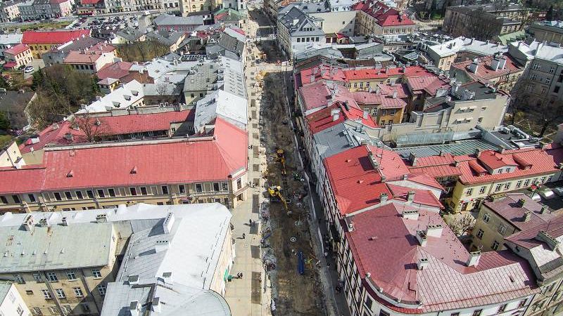 Lublin z lotu ptaka