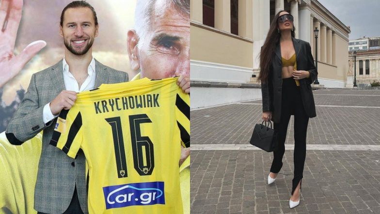 Celia Jaunat chwali się pierwszymi zdjęciami z Aten po transferze Grzegorza Krychowiaka: "Kalimera" (ZDJĘCIA)