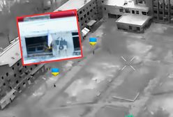 Ostre walki o ukraińskie miasto. Pokazali nagranie akcji z flagą