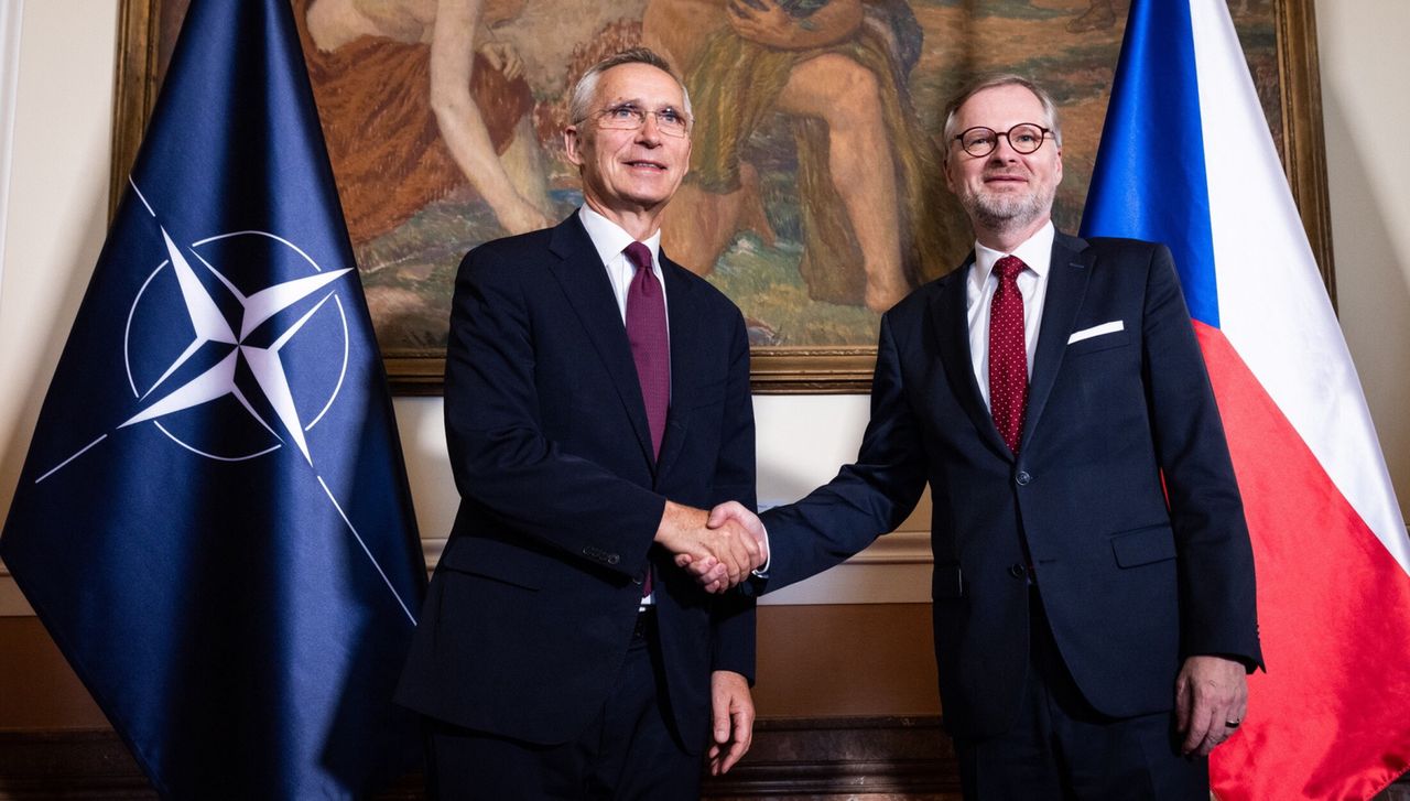 NATO Secretary General Jens Stoltenberg visits Prague