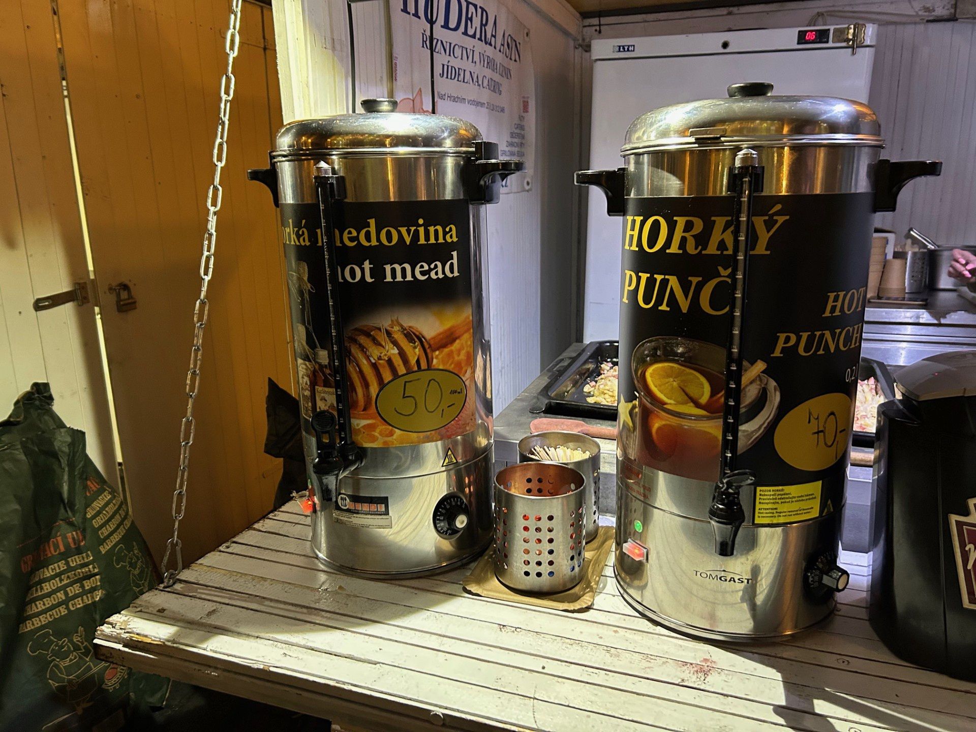 Ceny na jarmarku świątecznym w Pradze