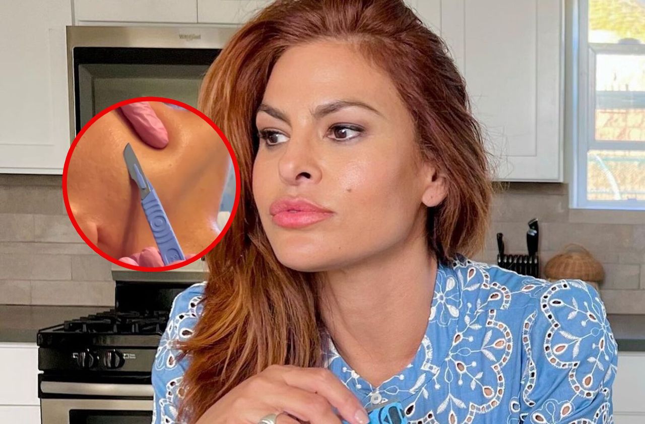 Eva Mendes pochwaliła się efektami depilacji całej twarzy