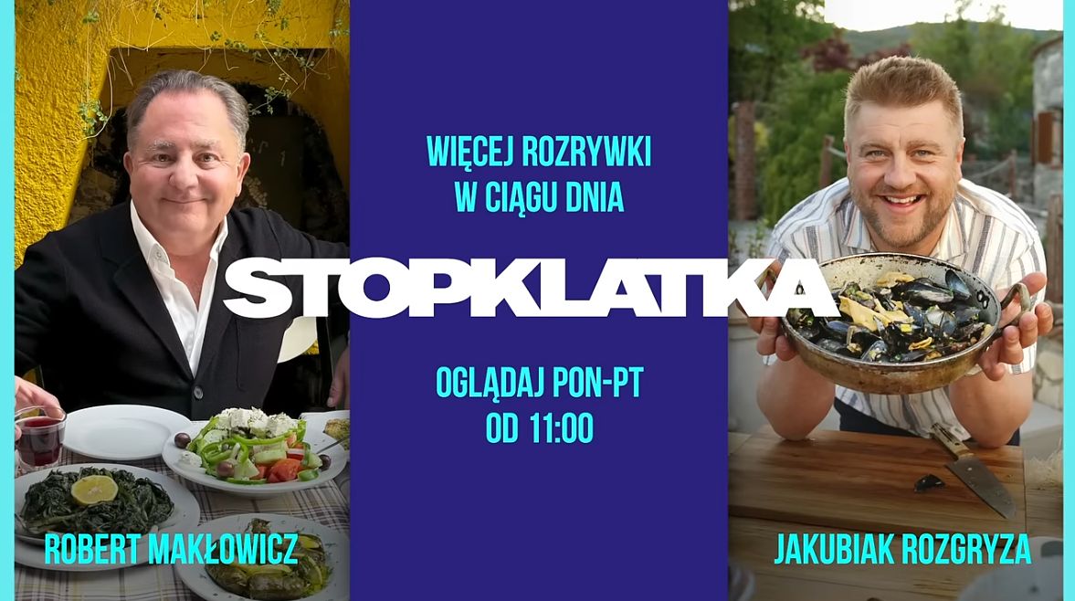 Tomasz Jakubiak w kampanii reklamowej Stopklatki