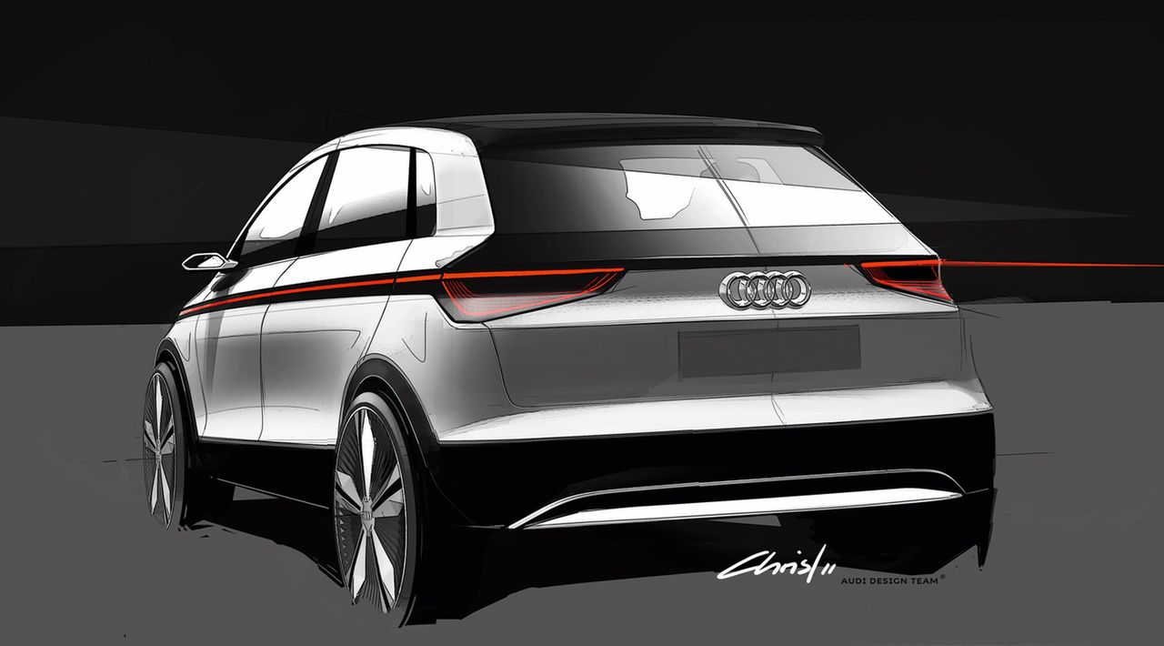 Audi A2 Concept - tył