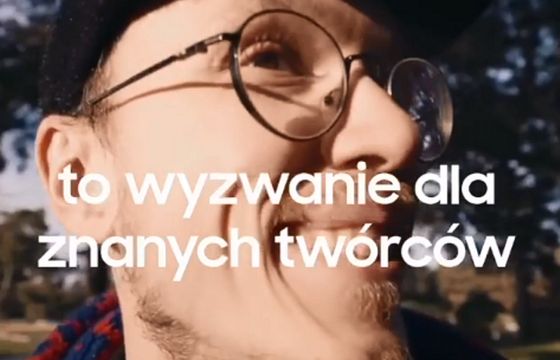 Krzysztof Gonciarz reklamuje Samsunga Galaxy S20