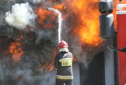 Warszawa. W nocy wybuchł pożar w halach przy Marywilskiej