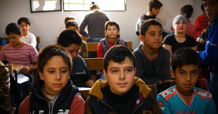 Obóz nauczycieli - jedyna nadzieja na edukację dla syryjskich dzieci