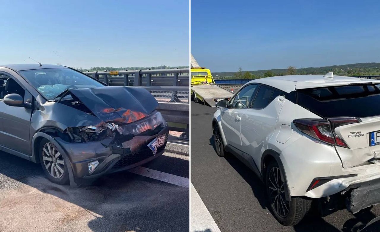 Deszczno: Wypadek na S3. Ogromny korek w stronę morza
