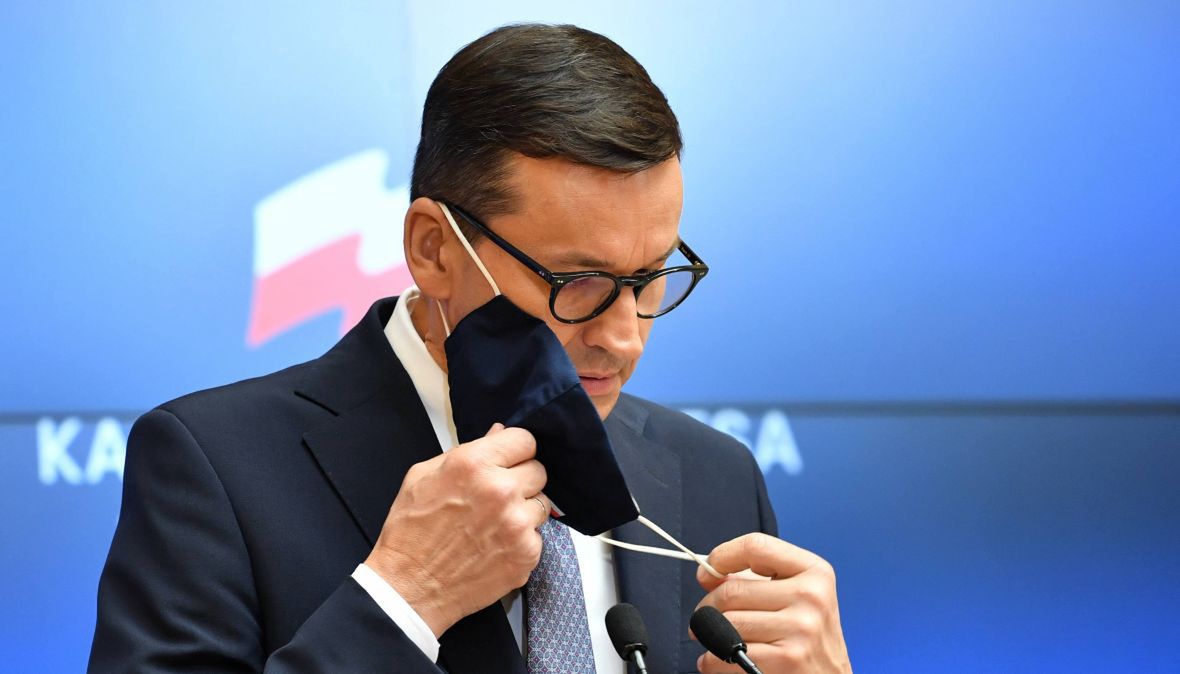 Premier Mateusz Morawiecki. Krystyna Ptok: "Myślę, że premier jest utrzymywany w przeświadczeniu, że minister Niedzielski panuje nad ochroną zdrowia"