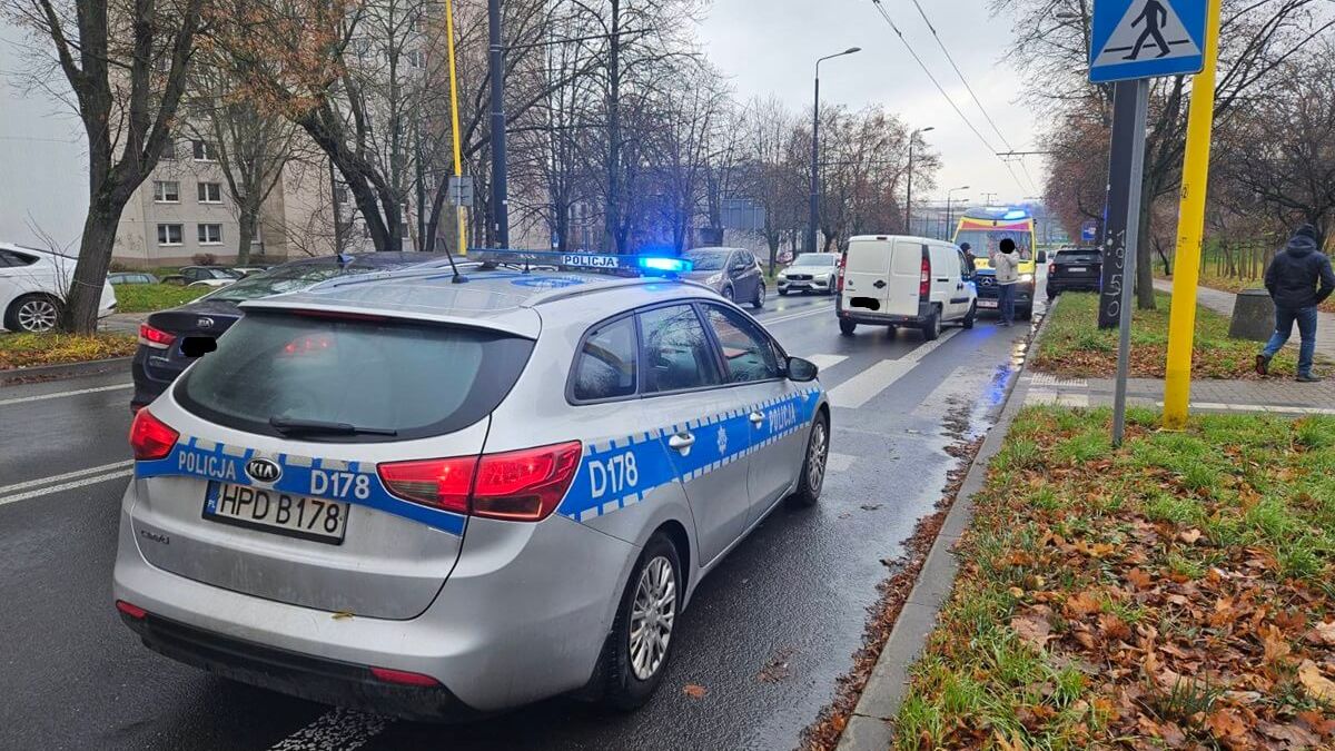 Potrącenie kobiety na przejściu dla pieszych na ul. Podzamcze