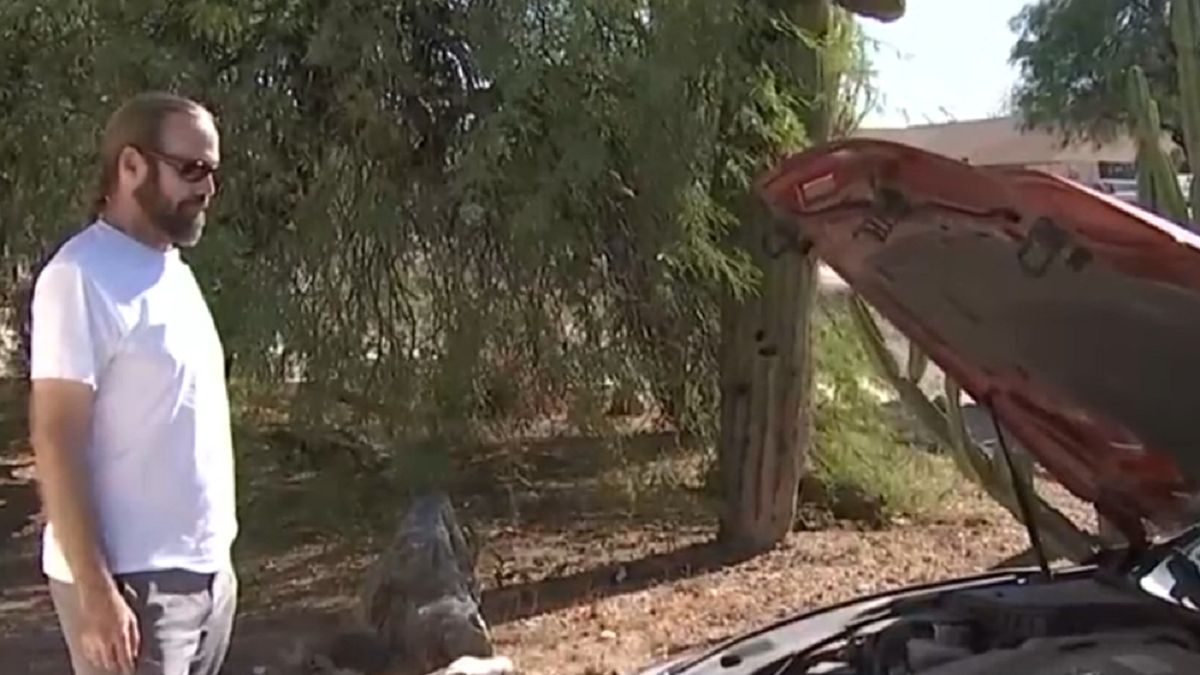 Mężczyzna musi zapłacić ogromną cenę za naprawę auta.