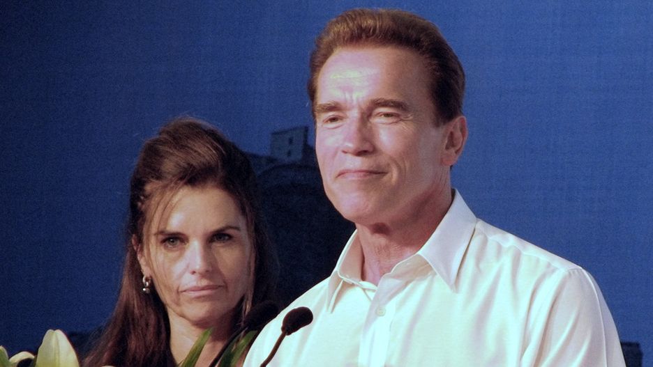 Maria Shriver i Arnold Schwarzenneger w 2007 r.