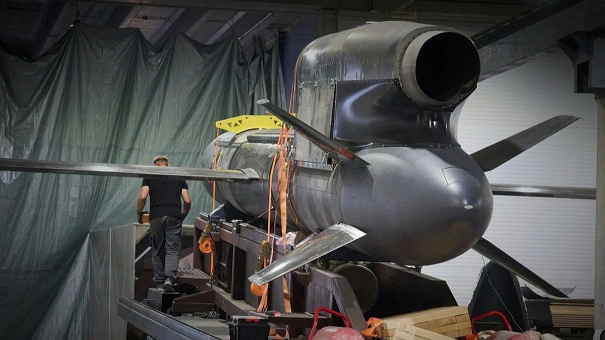 Flamingo w zakładzie produkcyjnym